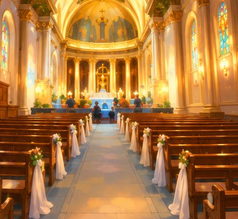 cérémonie hors du commun dans la cathédrale de Rennes