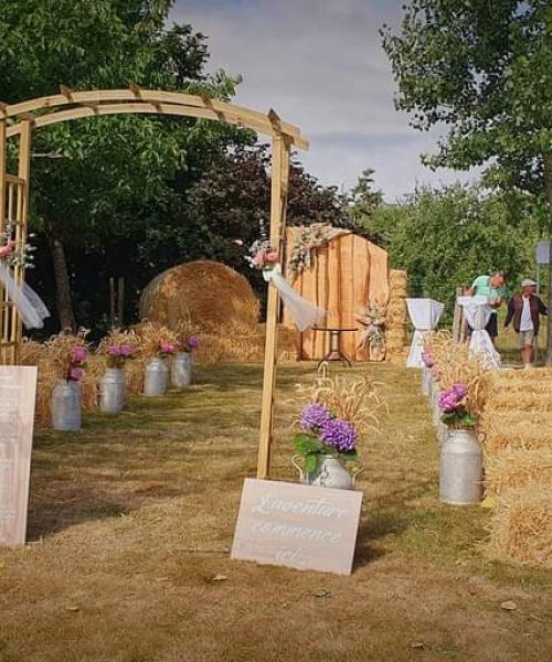 cérémonie de mariage laïque en extérieur ille-et-vilaine